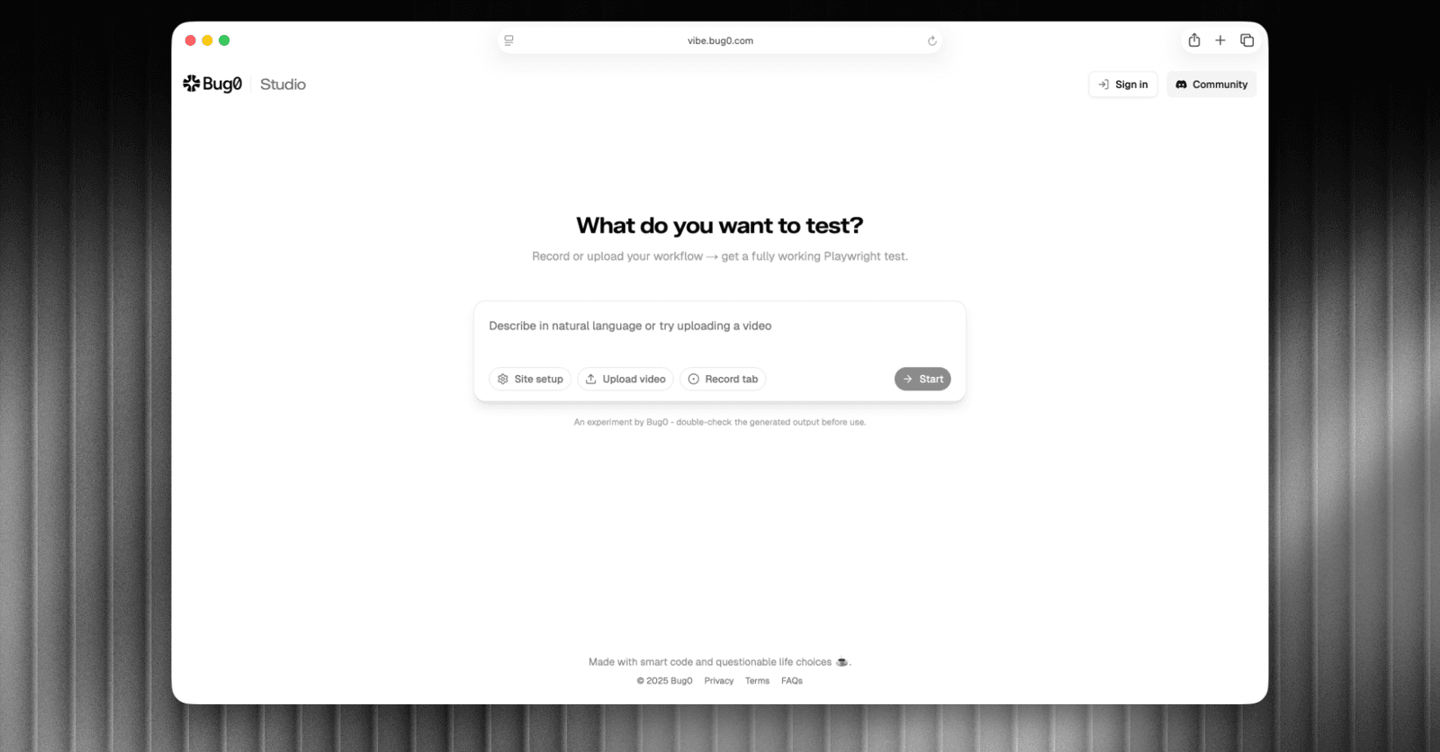 Cover image for Introducing Bug0 Studio v0.1